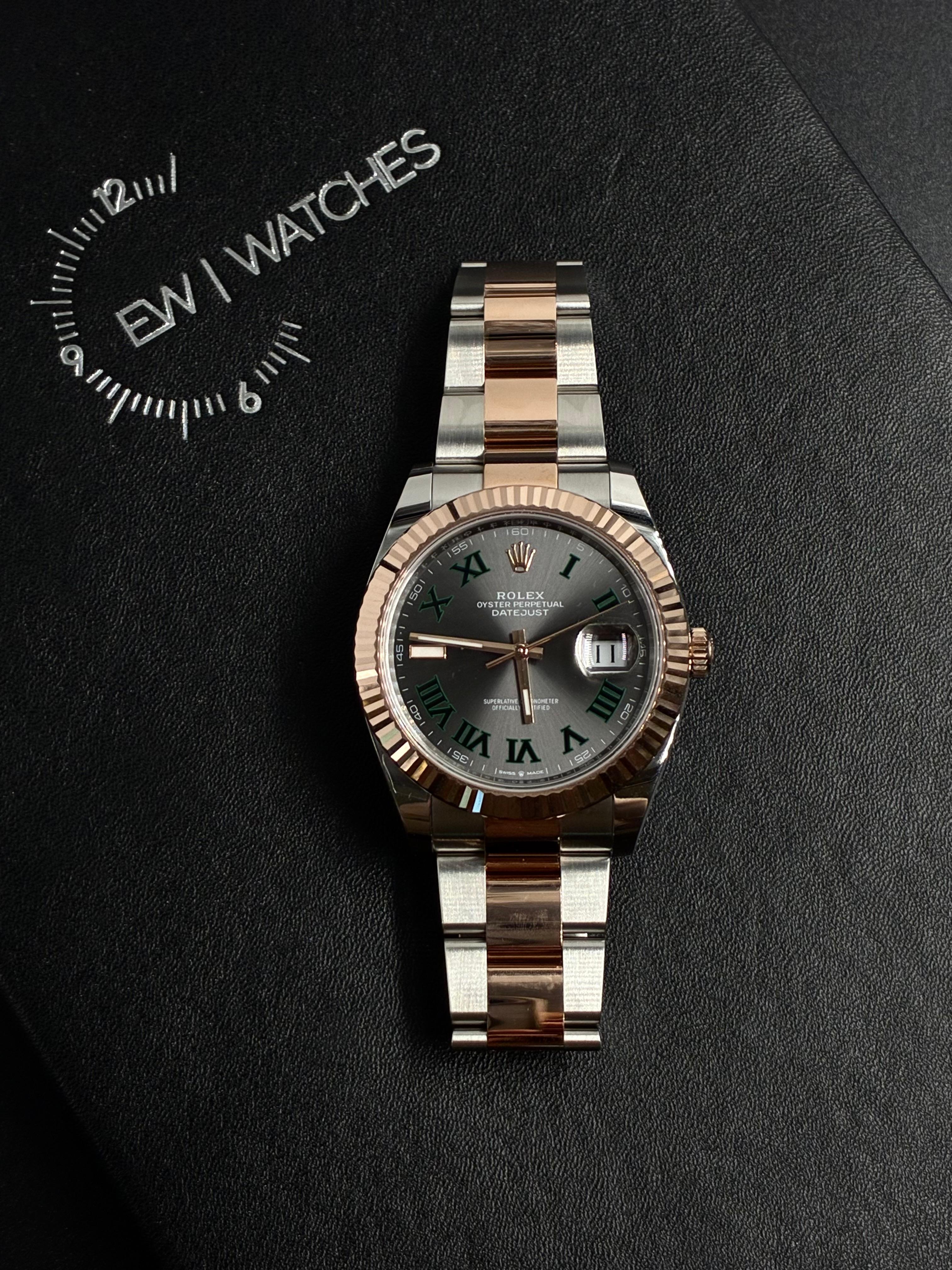 Rolex Datejust 41 126331 Wimbledon Oyster 2025