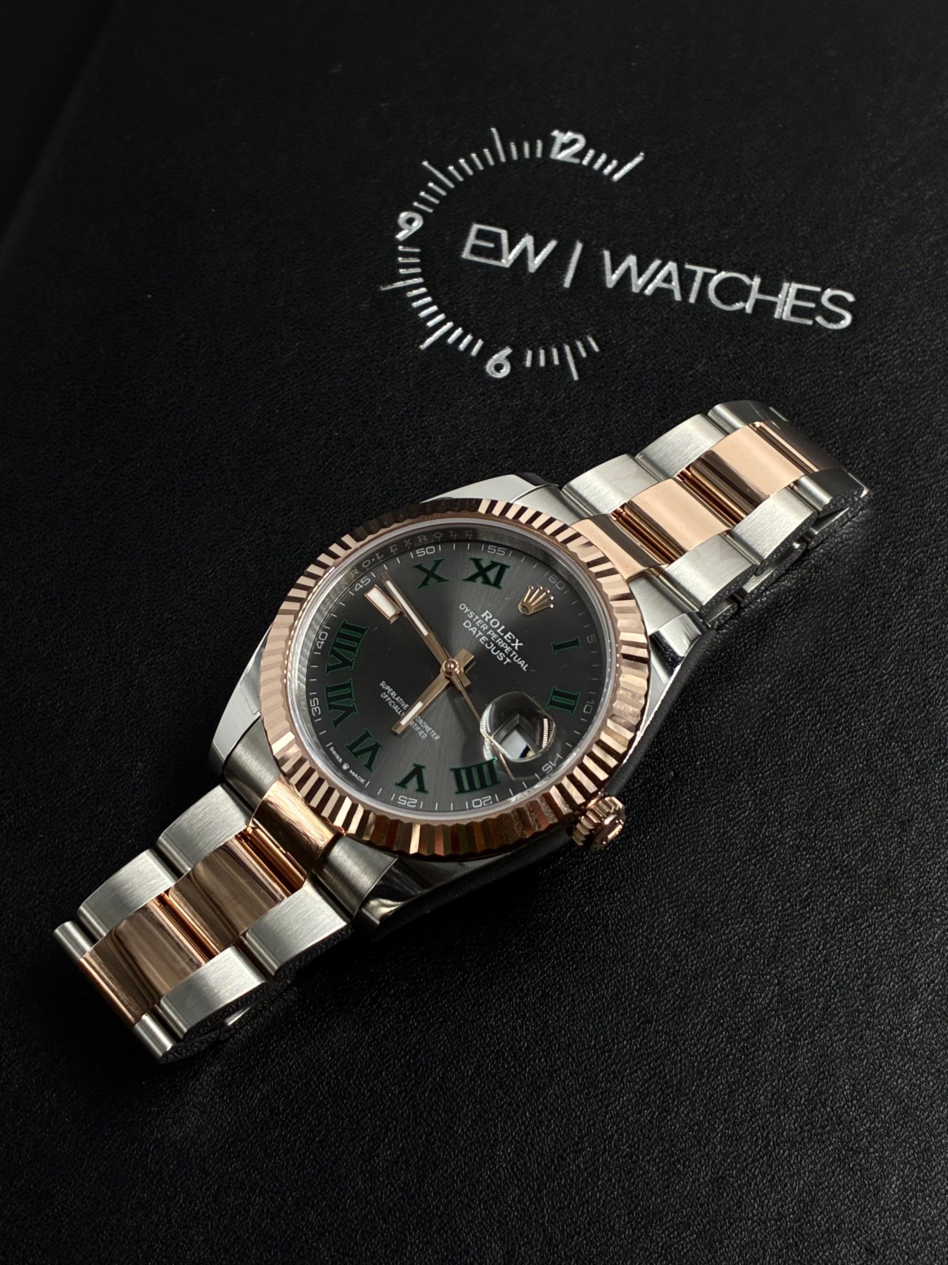 Rolex Datejust 41 126331 Wimbledon Oyster 2025