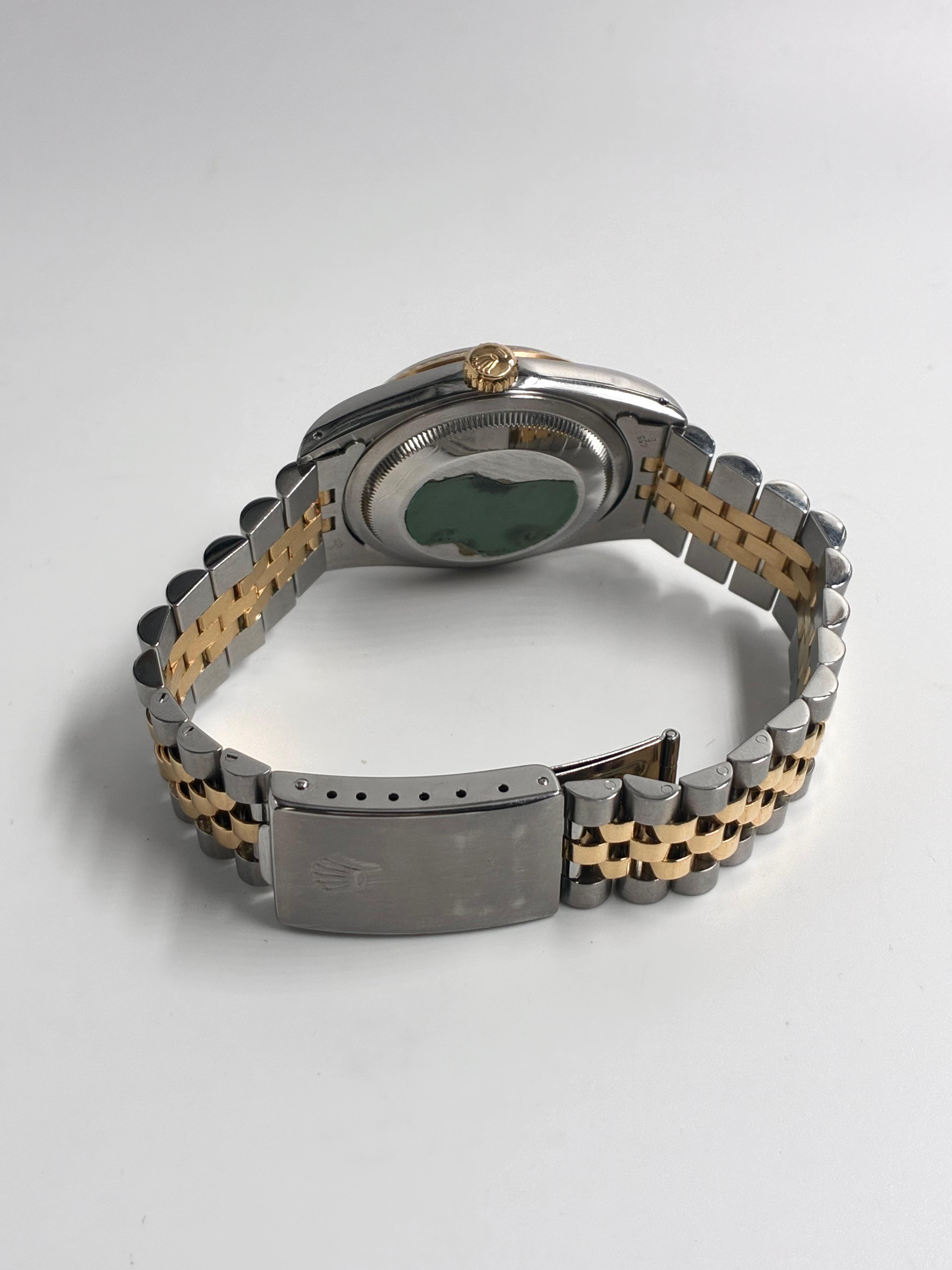 Rolex Datejust 36 16233 Champagne  Jubilee 1989