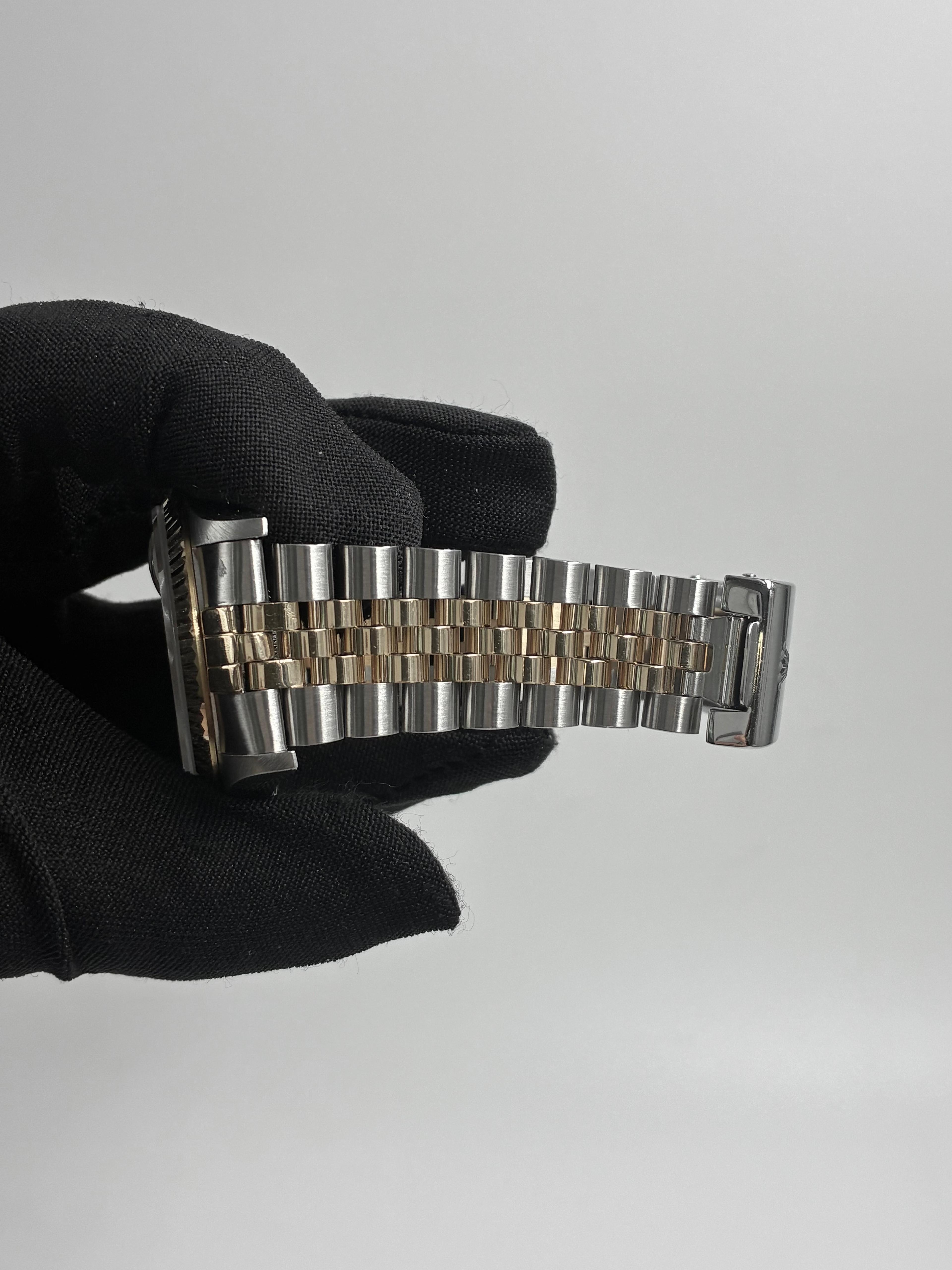 Rolex Datejust 36 16233 Champagne Index Jubilee  with Original Paper