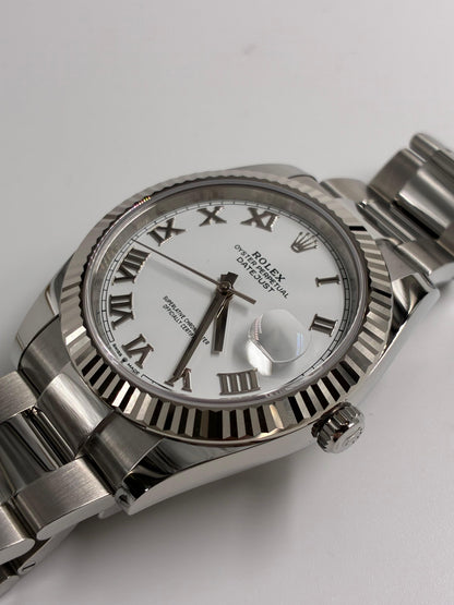 Rolex Datejust 41 126334 White Roman Oyster 2025