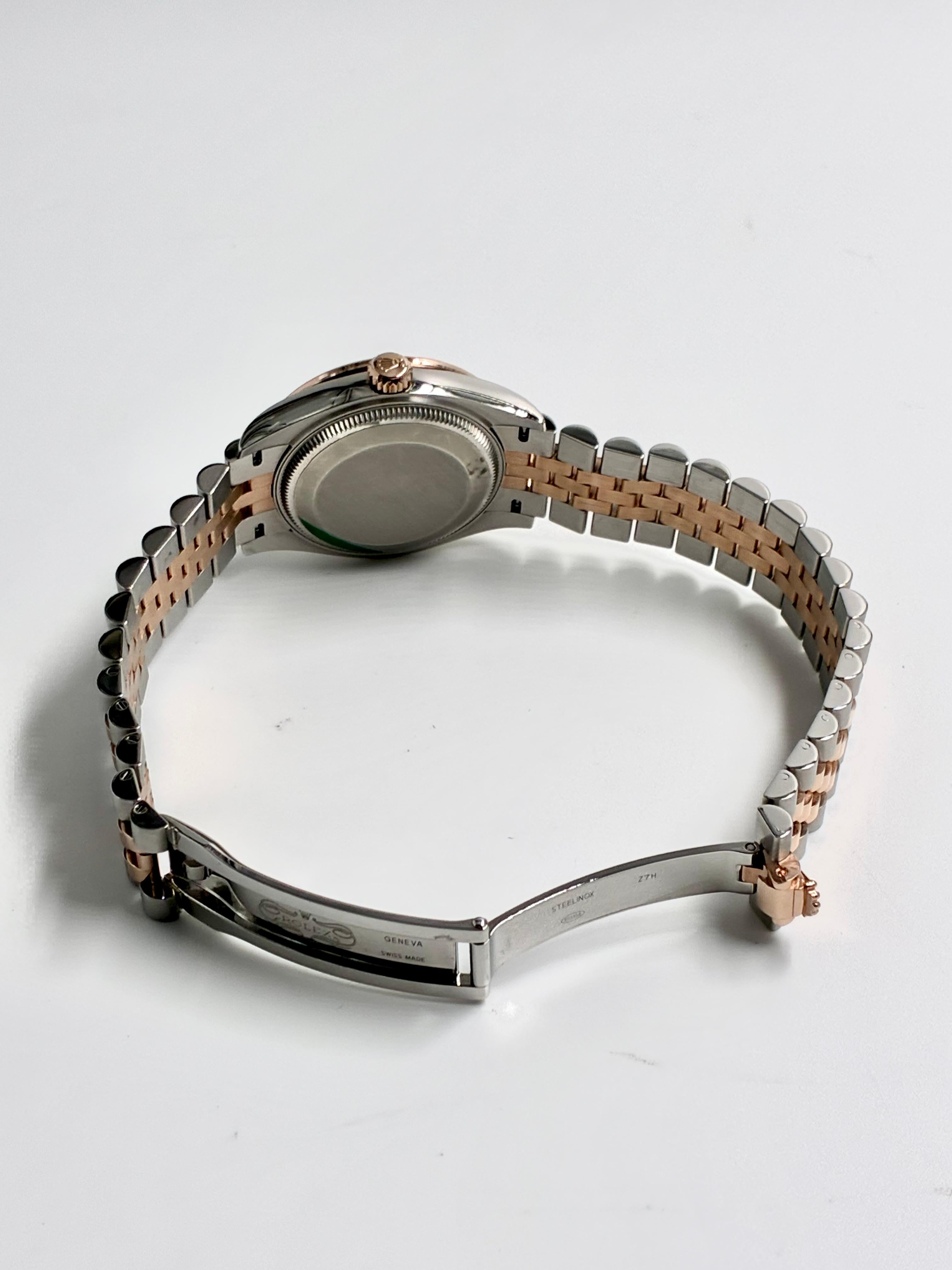 Rolex Datejust 31 278381RBR Silver Floral Flower Jubilee 2026