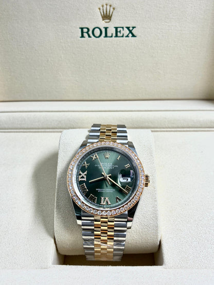 Rolex Datejust 36 126283RBR Green VIIX Jubilee 2025