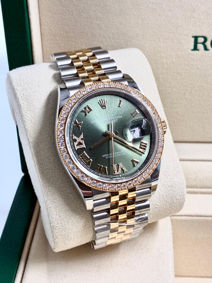 Rolex Datejust 36 126283RBR Green VIIX Jubilee 2026