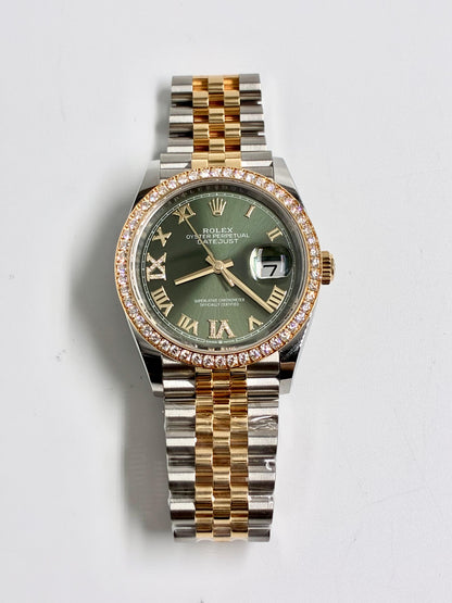 Rolex Datejust 36 126283RBR Green VIIX Jubilee 2025