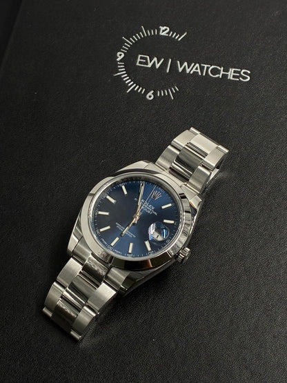 Rolex Datejust 41 126300 Blue Index Oyster 2025