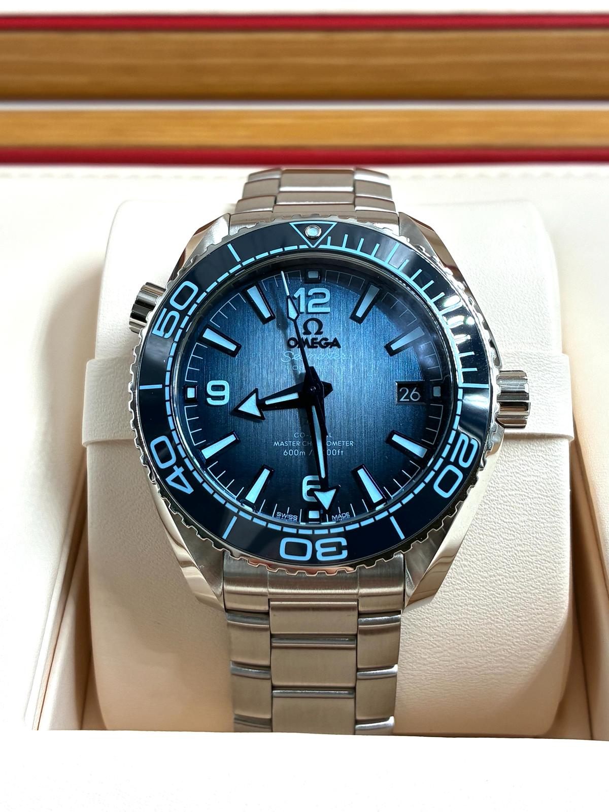 Omega Seamaster Planet Ocean 600M Co-Axial Master Summer Blue 215.30.40.20.03.002