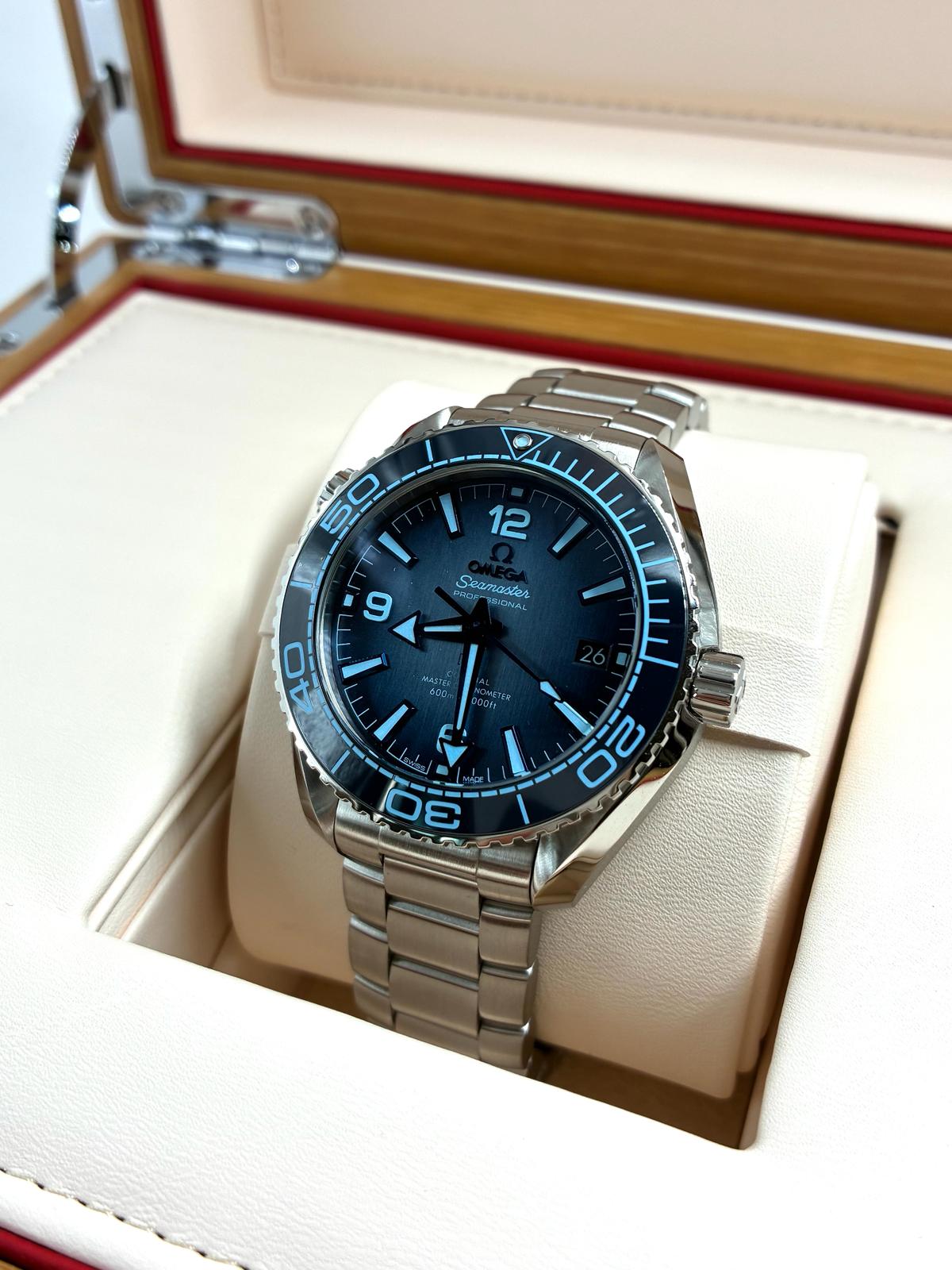 Omega Seamaster Planet Ocean 600M Co-Axial Master Summer Blue 215.30.40.20.03.002