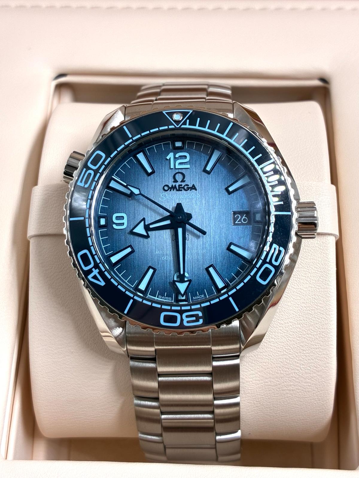 Omega Seamaster Planet Ocean 600M Co-Axial Master Summer Blue 215.30.40.20.03.002