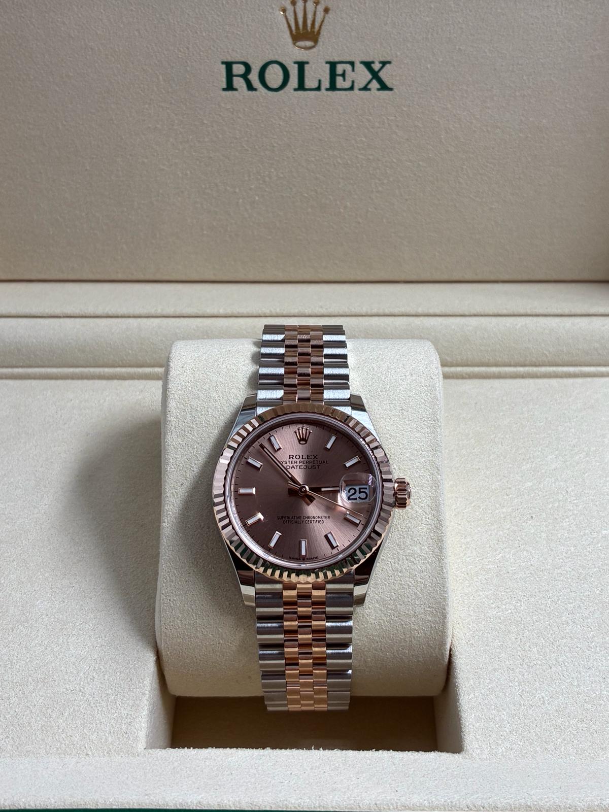 Rolex Datejust 31 278271 Pink Index Jubilee 2025