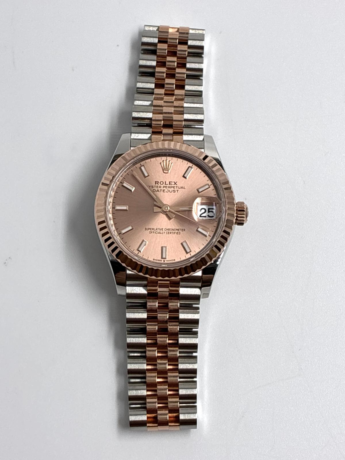 Rolex Datejust 31 278271 Pink Index Jubilee 2025