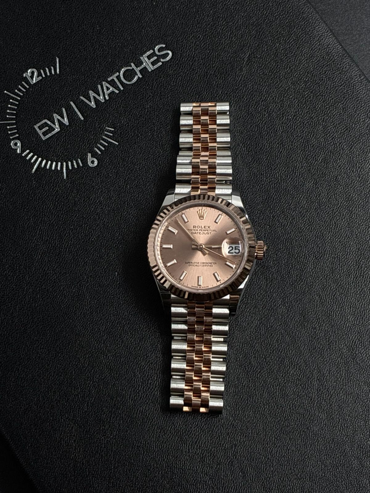Rolex Datejust 31 278271 Pink Index Jubilee 2025