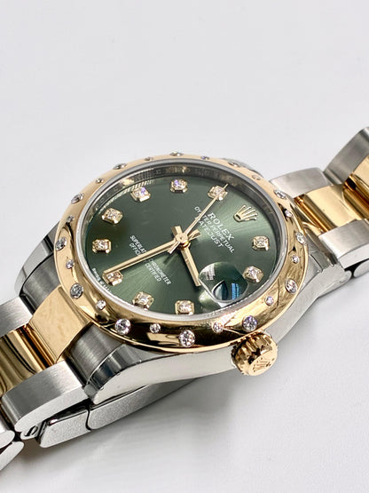 Rolex Datejust 31 278343RBR Green Diamonds Oyster 2026
