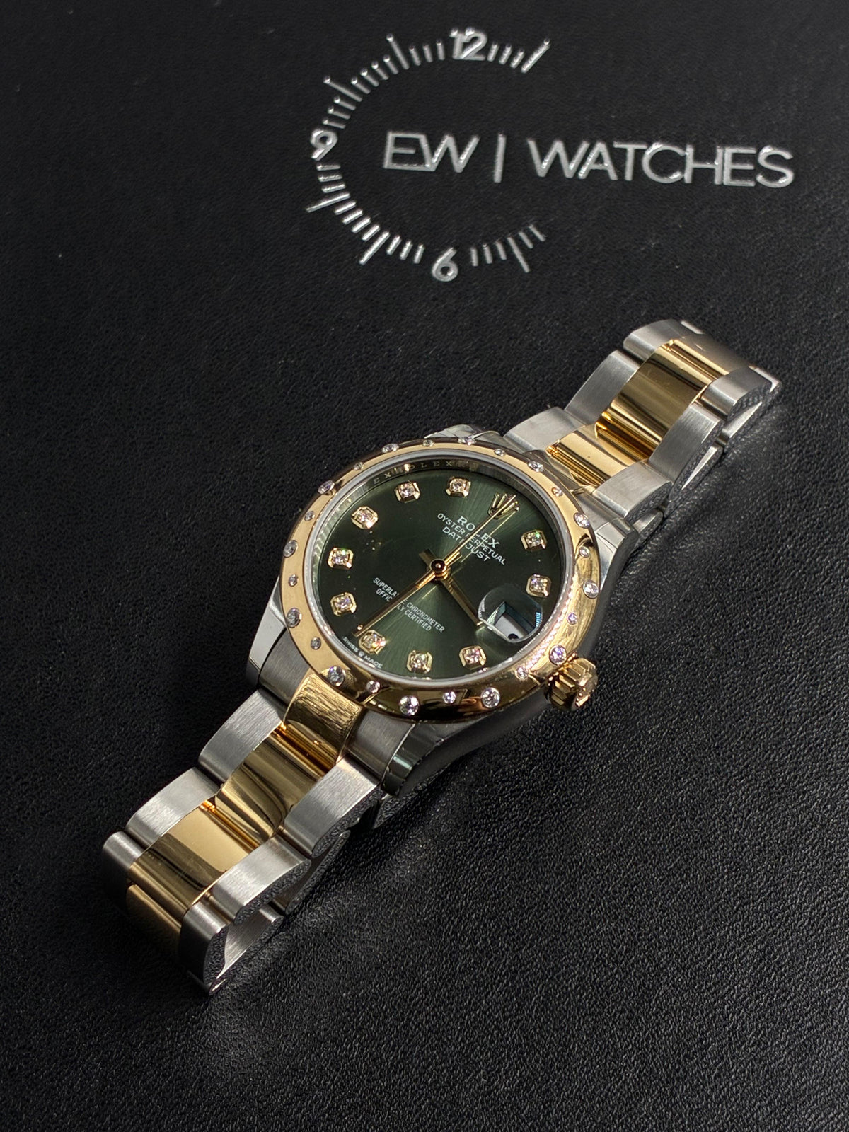Rolex Datejust 31 278343RBR Green Diamonds Oyster 2026