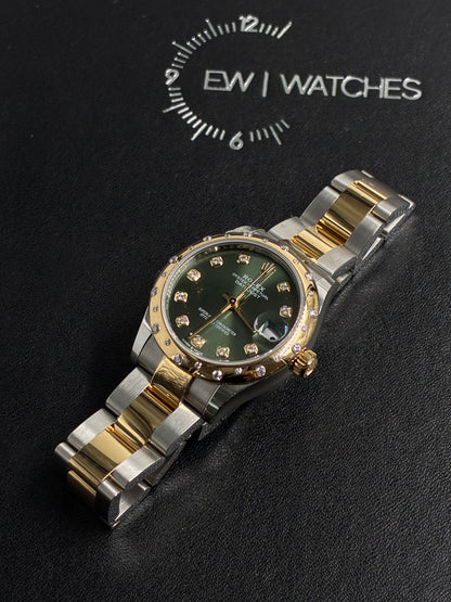 Rolex Datejust 31 278343RBR Green Diamonds Oyster 2025