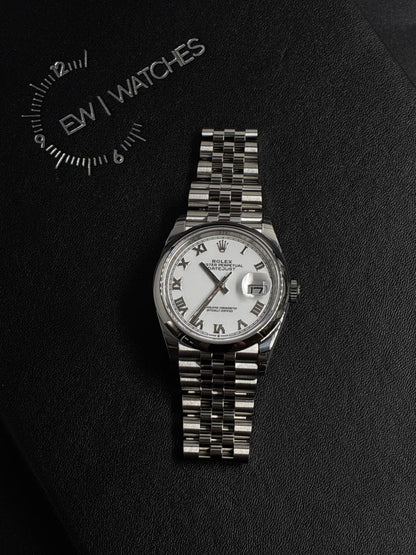 Rolex Datejust 36 126200 White Roman Jubilee 2026