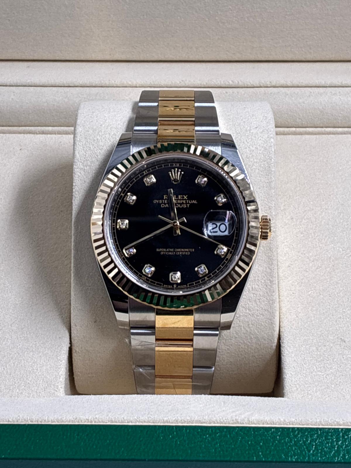Rolex Datejust 41 126333G Black Oyster 2024