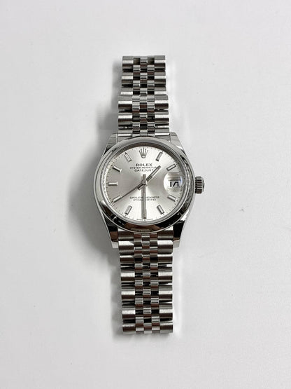 Rolex Datejust 31 278240 Silver Index Jubilee 2026
