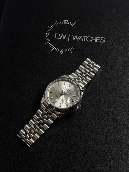 Rolex Datejust 31 278240 Silver Index Jubilee 2025