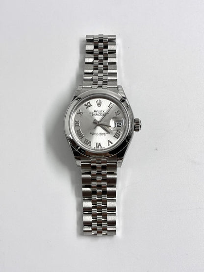 Rolex Lady-Datejust 28 279160 Silver Roman Jubilee 2026