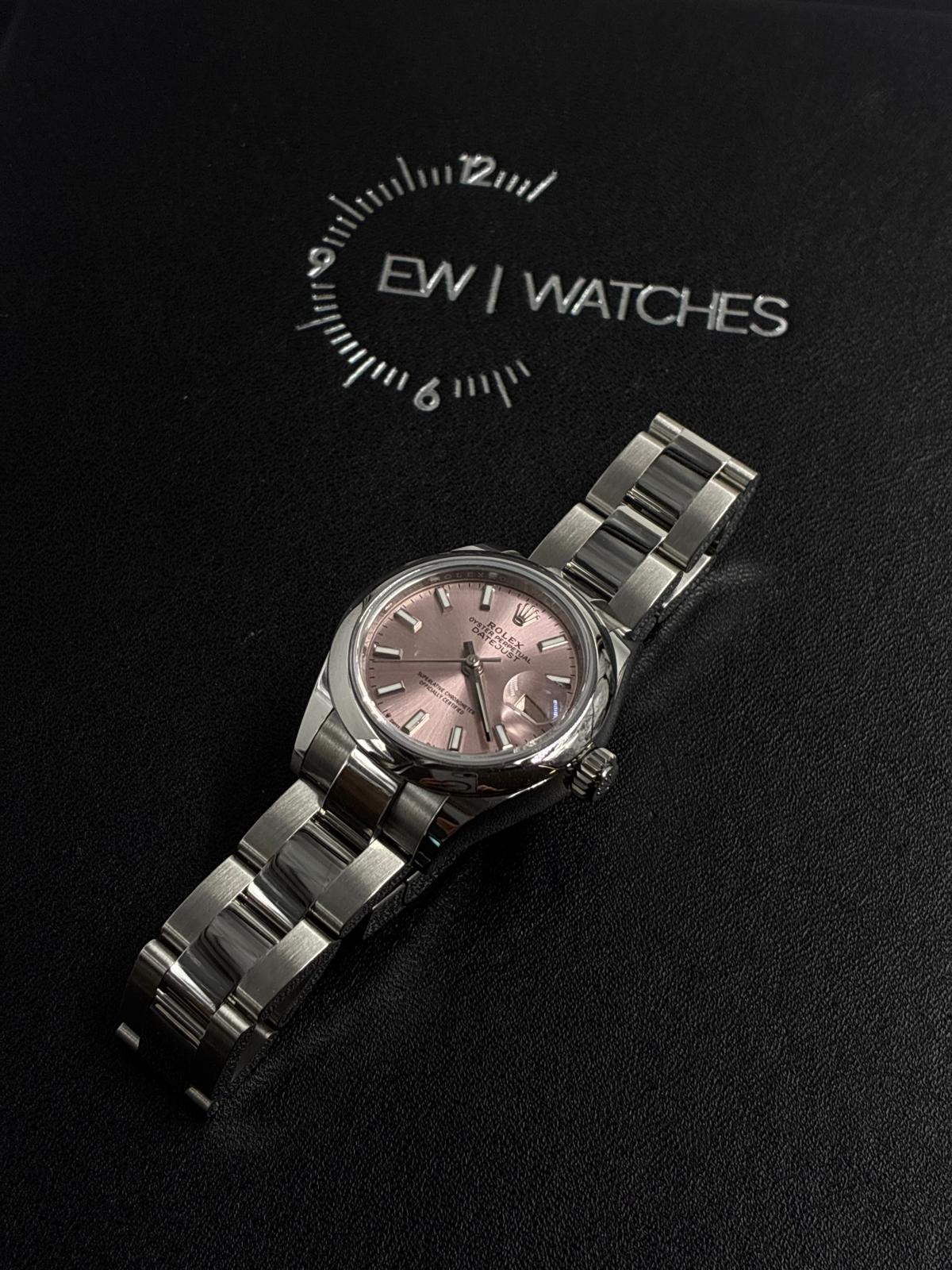 Rolex Lady-Datejust 279160 Pink Index Oyster 2025