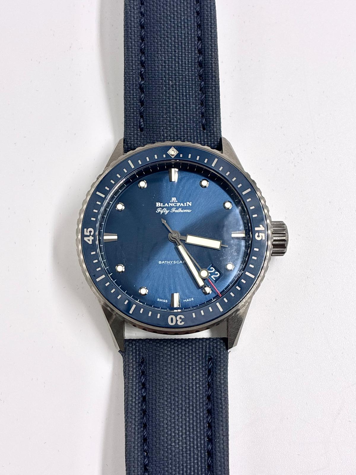 Blancpain Fifty Fathoms Bathyscaphe 5000-0240-O52A  2026