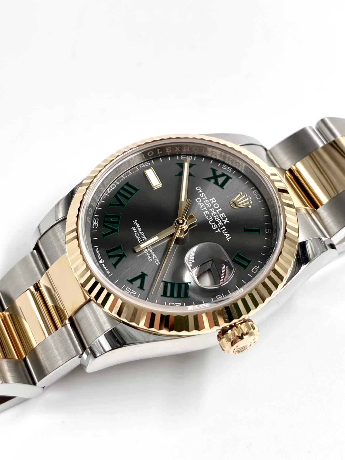 Rolex Datejust 36 126233 Wimbledon Oyster 2025
