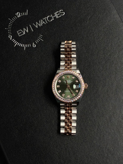Rolex Lady-Datejust m279381RBR-0007 GREEN JUB 2026