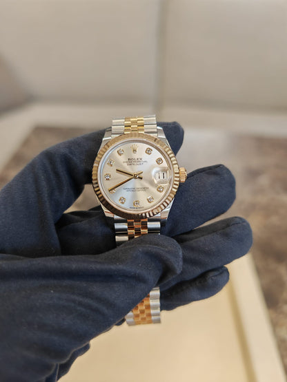 Rolex Datejust 31 278273G Silver Jubilee 2025