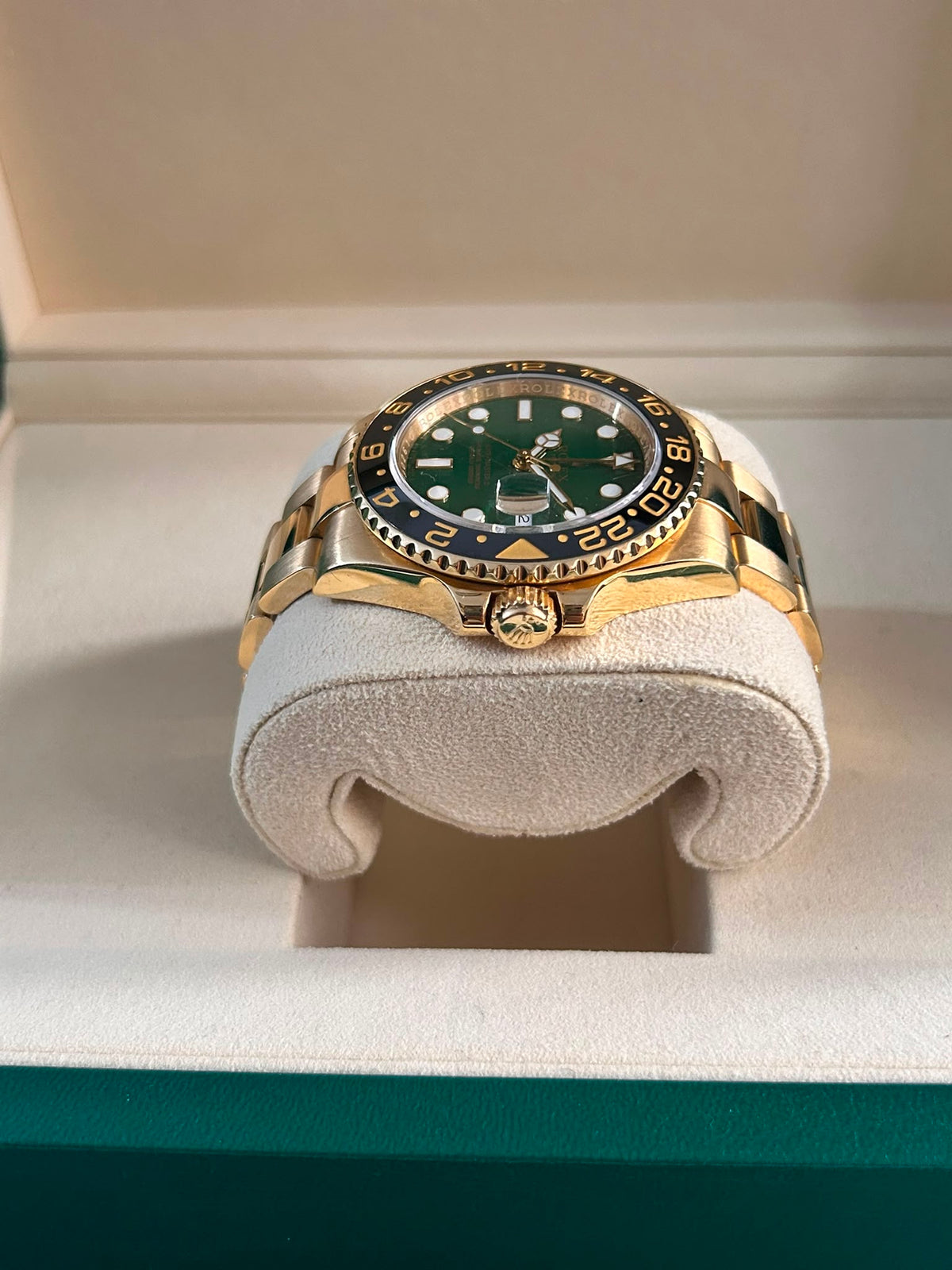 Rolex GMT-Master II 116718LN Green 2008 full set