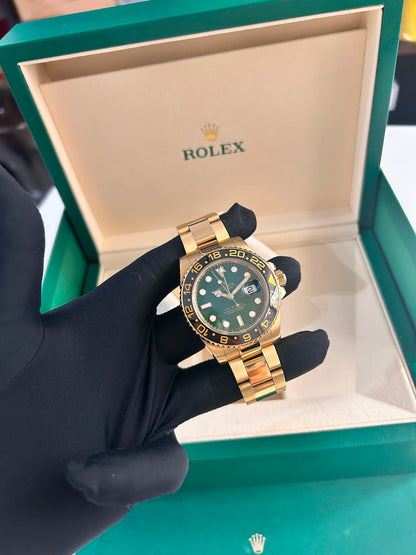 Rolex GMT-Master II 116718LN Green 2008 full set