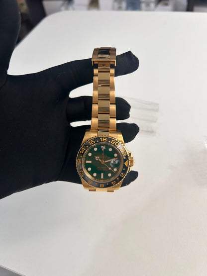 Rolex GMT-Master II 116718LN Green 2008 full set