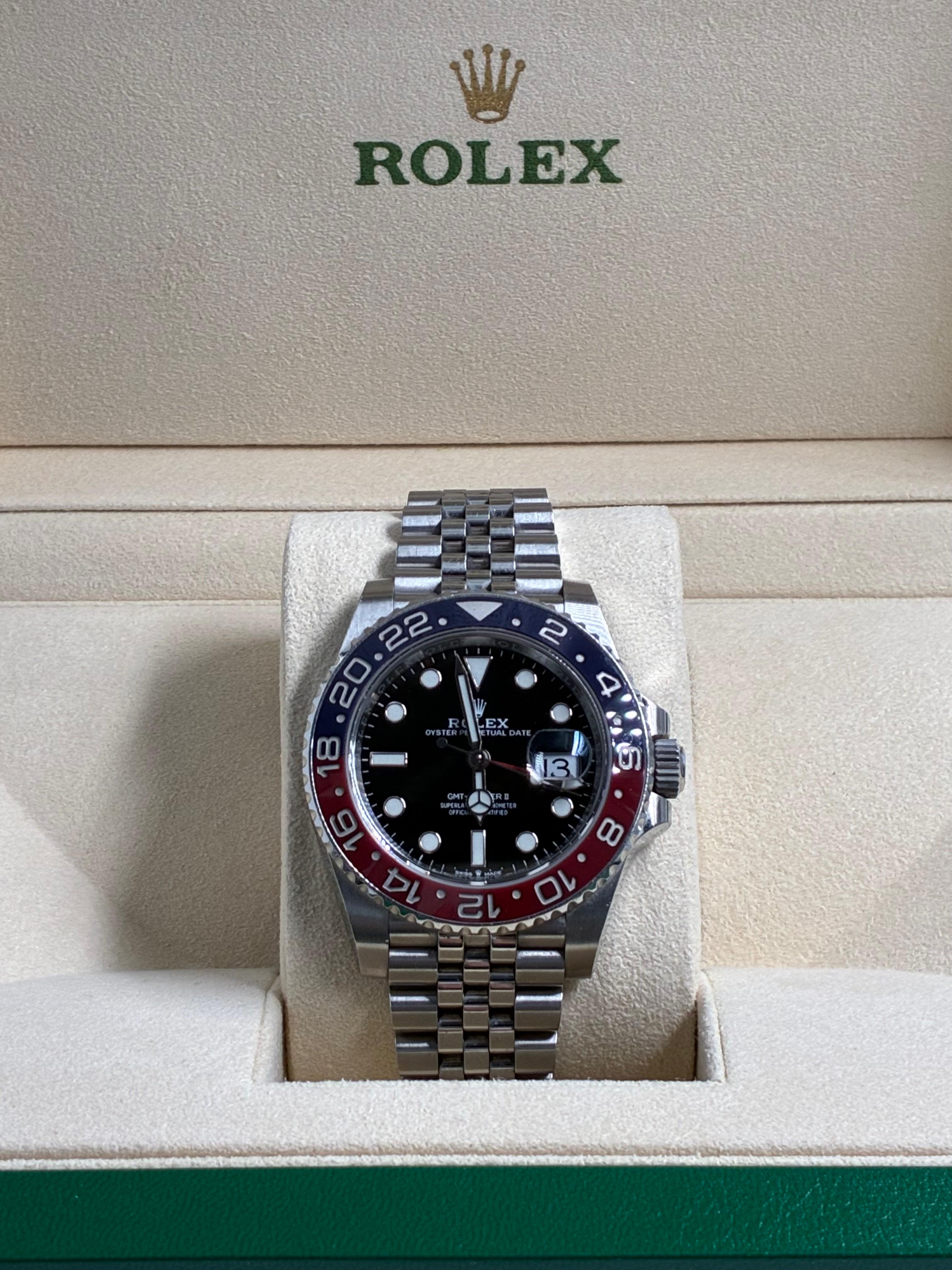 Rolex GMT-Master II 126710BLRO JUB 2020 full set