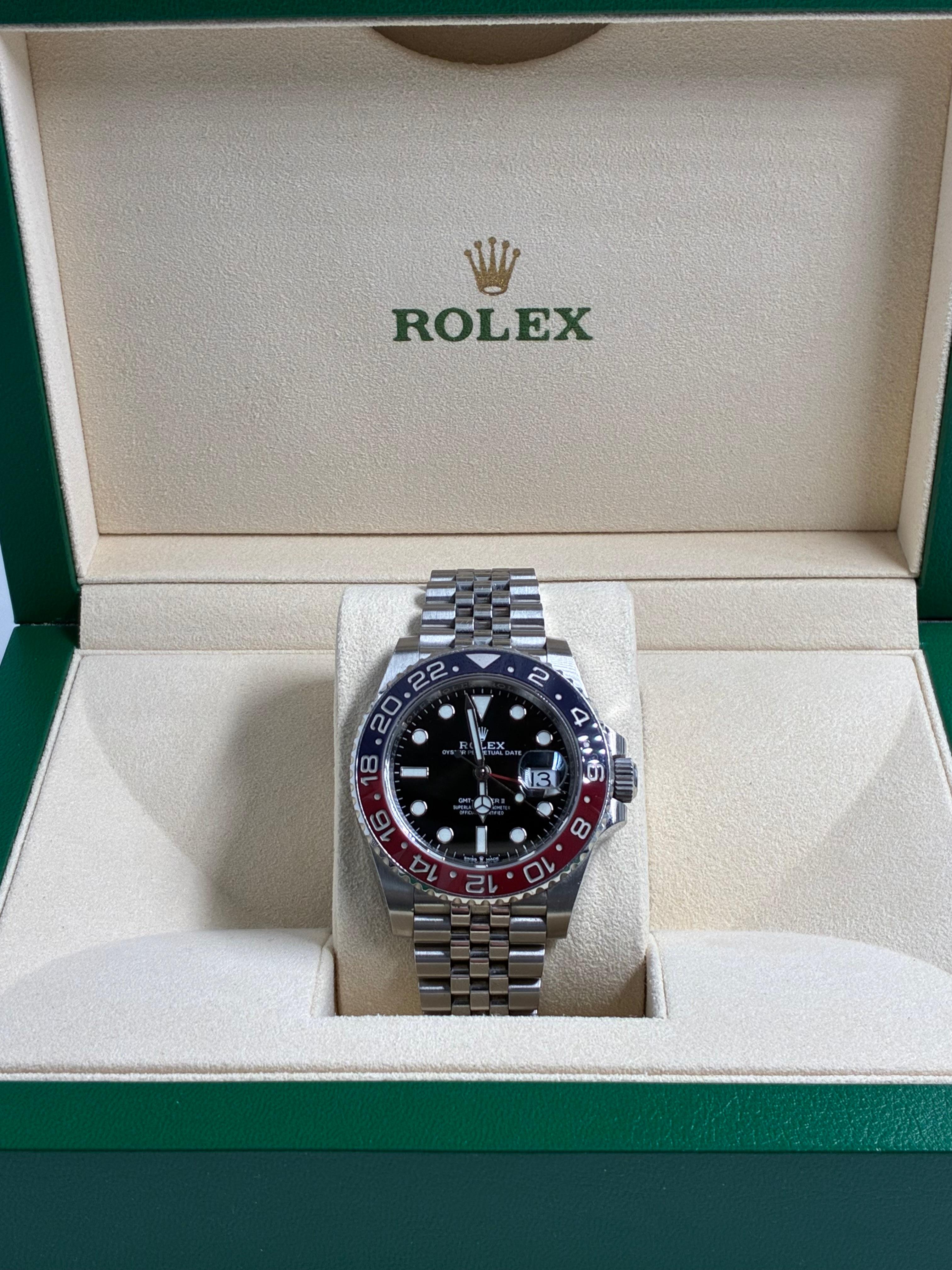 Rolex GMT-Master II 126710BLRO JUB 2020 full set