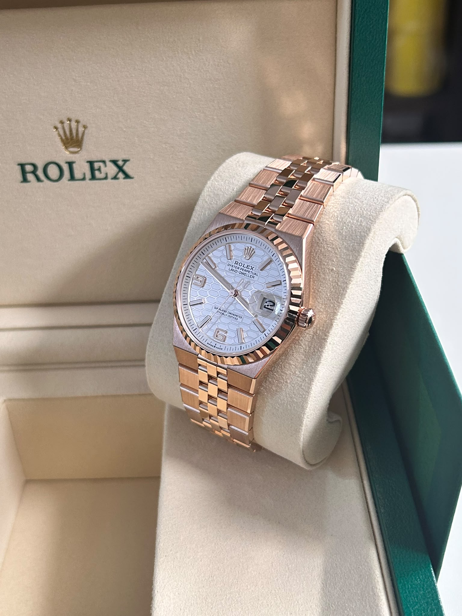 Rolex Land-Dweller 36 127235 White 2025