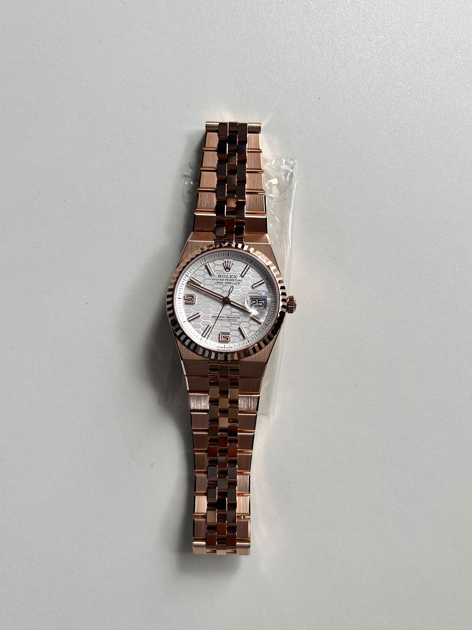 Rolex Land-Dweller 36 127235 White 2025
