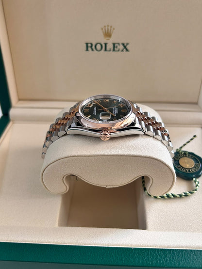 Rolex Datejust 36 126201 New Green Roman Jubilee 2026