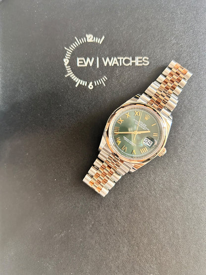 Rolex Datejust 36 126201 New Green Roman Jubilee 2026