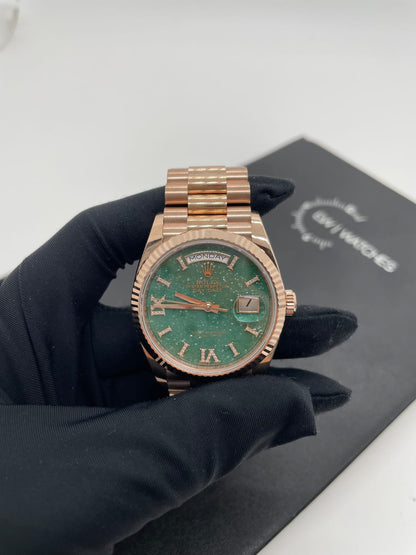 Rolex Day-Date 36 128235 Green Aventurine 2025