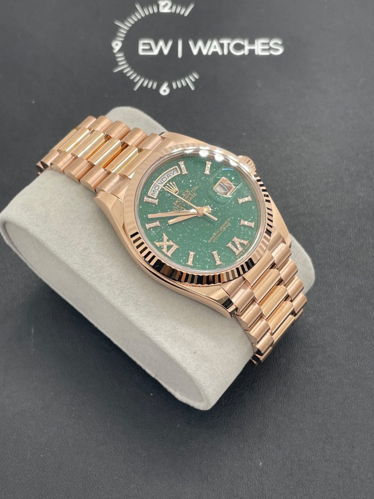 Rolex Day-Date 36 128235 Green Aventurine 2025
