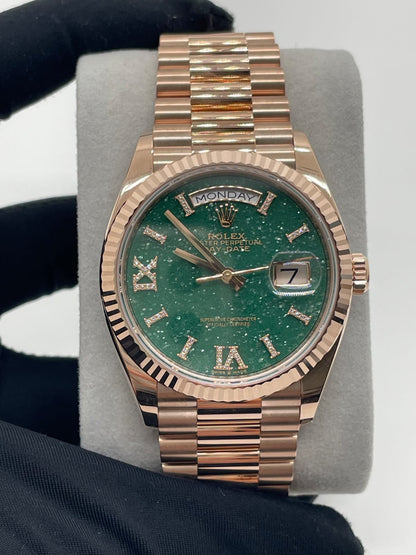 Rolex Day-Date 36 128235 Green Aventurine 2026