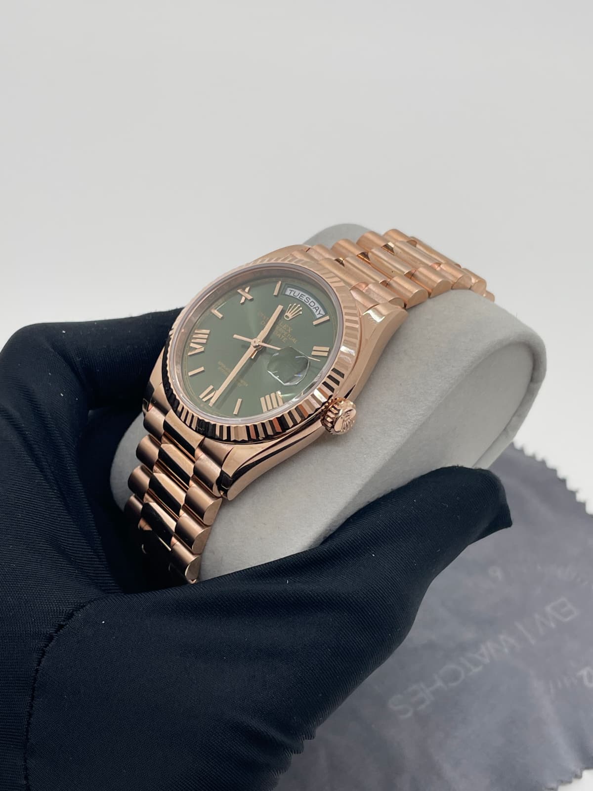 Rolex Day-Date 36 128235 GREEN ROMAN 2026