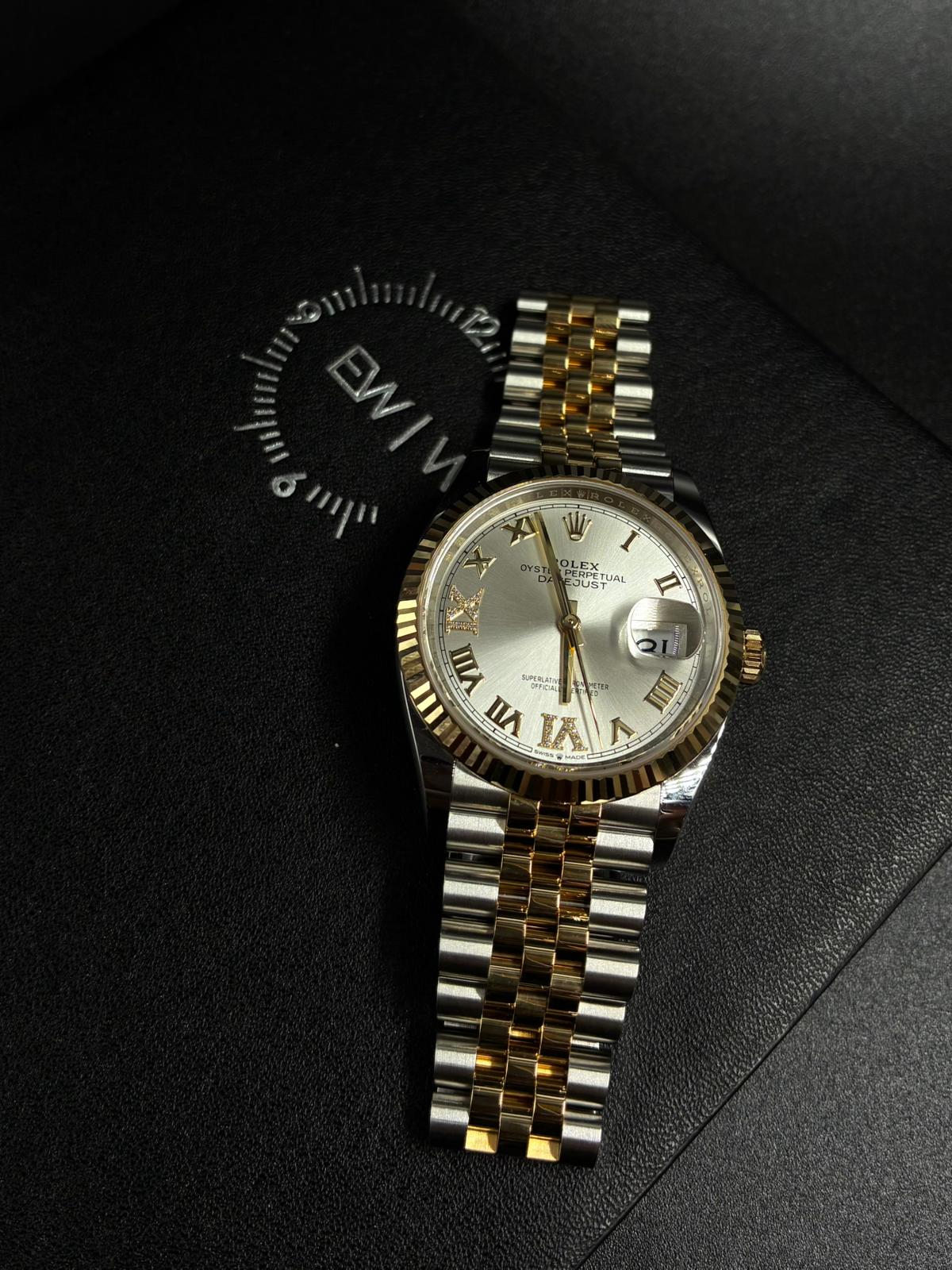 Rolex Datejust 36 126233 Silver VIIX Jubilee 2026