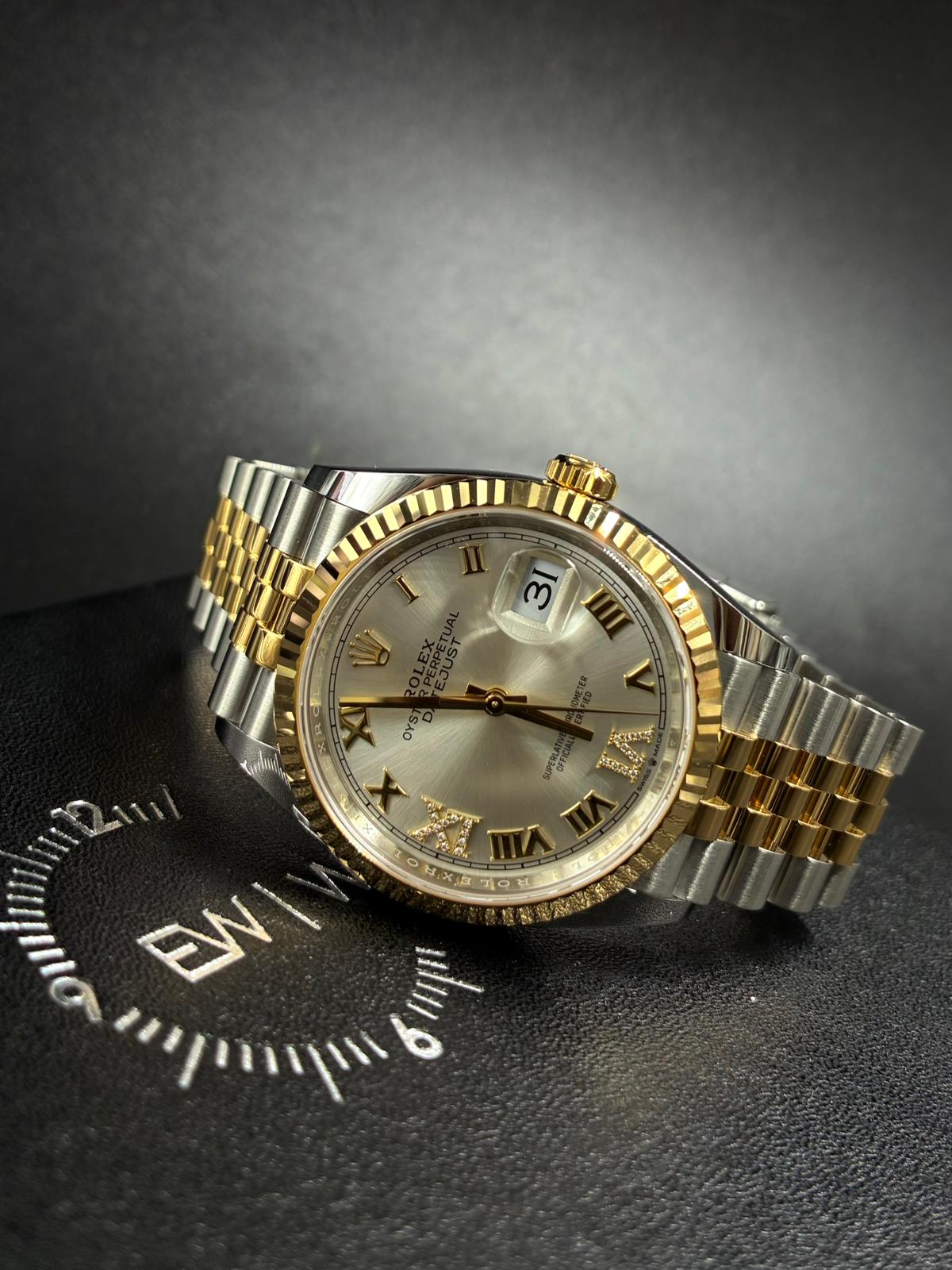 Rolex Datejust 36 126233 Silver VIIX Jubilee 2025