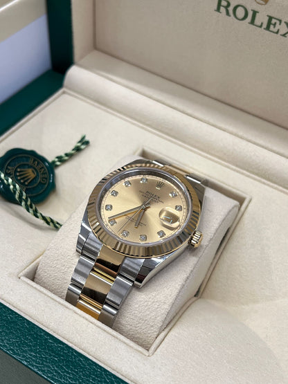 Rolex Datejust 41 126333G Champagne Oyster 2025