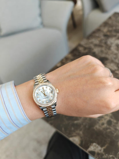 Rolex Lady-Datejust 279383RBR NG White Jubilee 2025