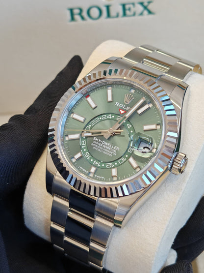 Rolex Sky-Dweller 336934 Green Oyster