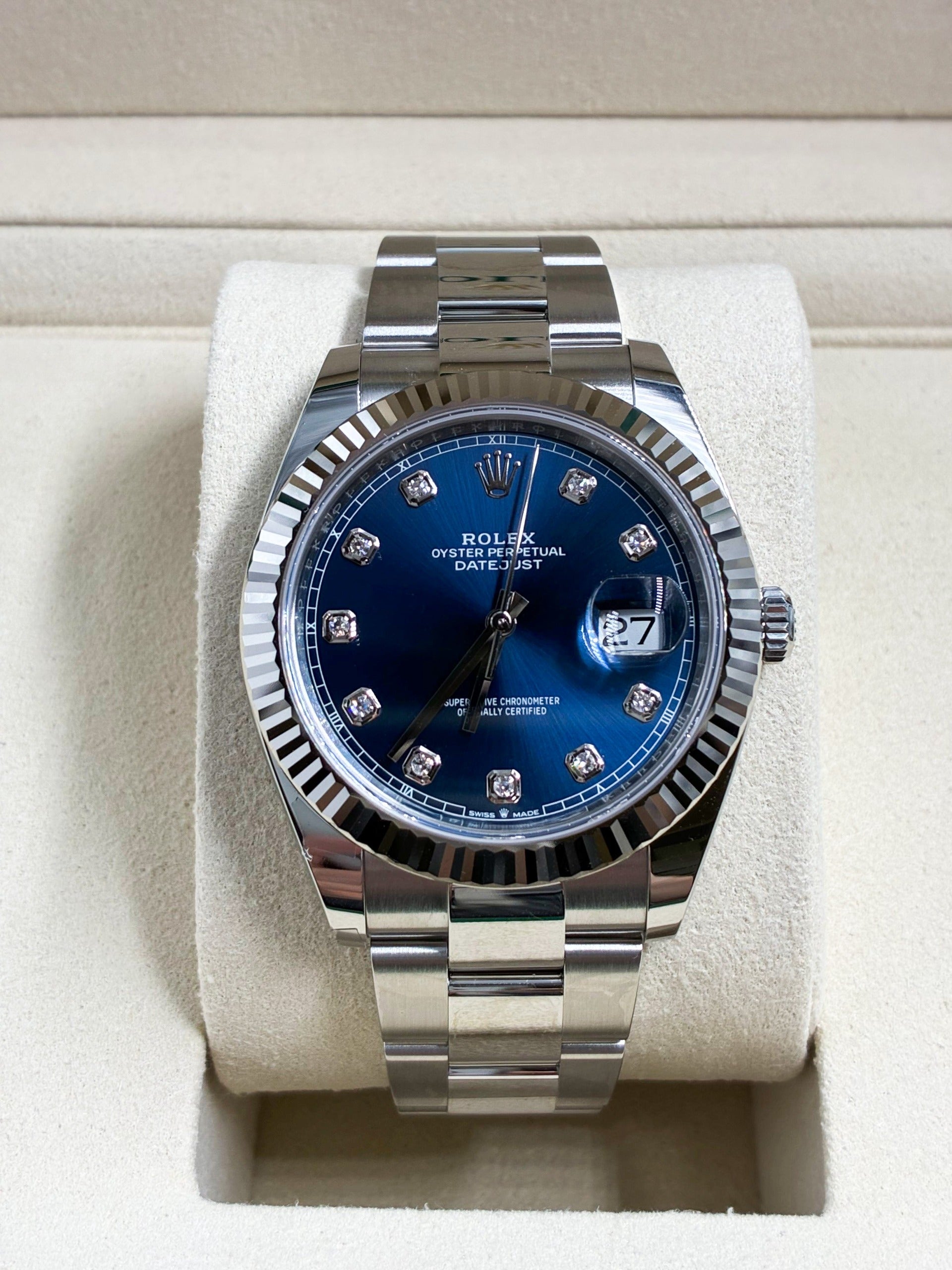 Rolex Datejust 41 126334G Blue Oyster 2026
