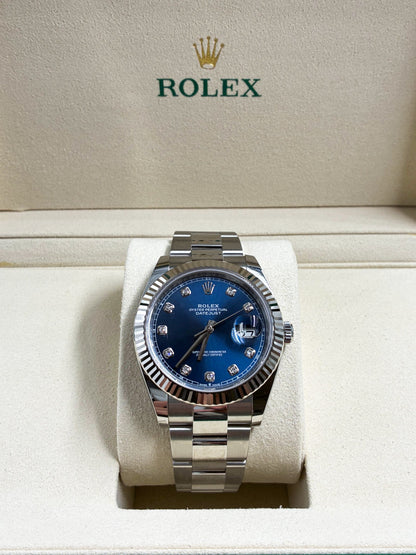 Rolex Datejust 41 126334G Blue Oyster 2026