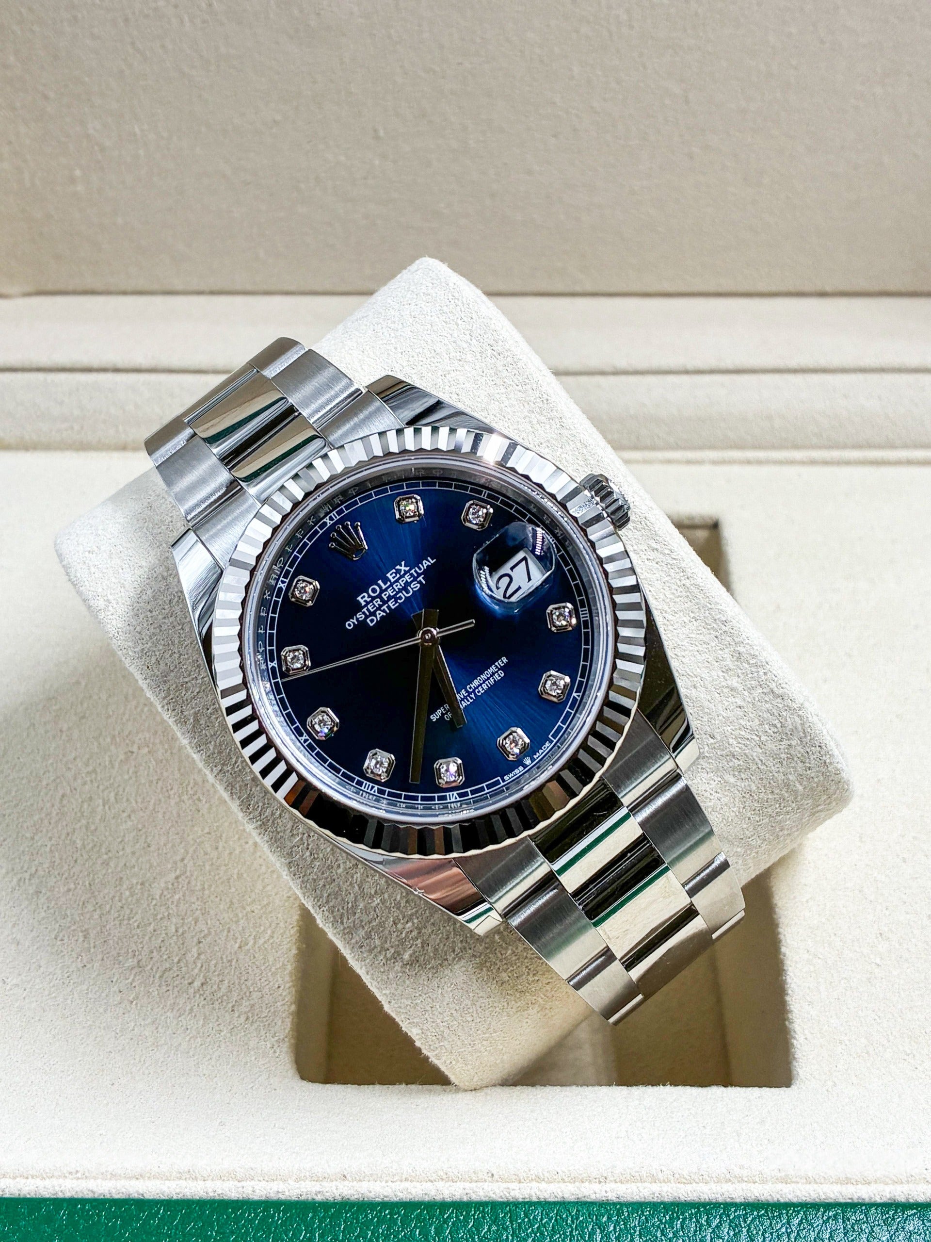 Rolex Datejust 41 126334G Blue Oyster 2026